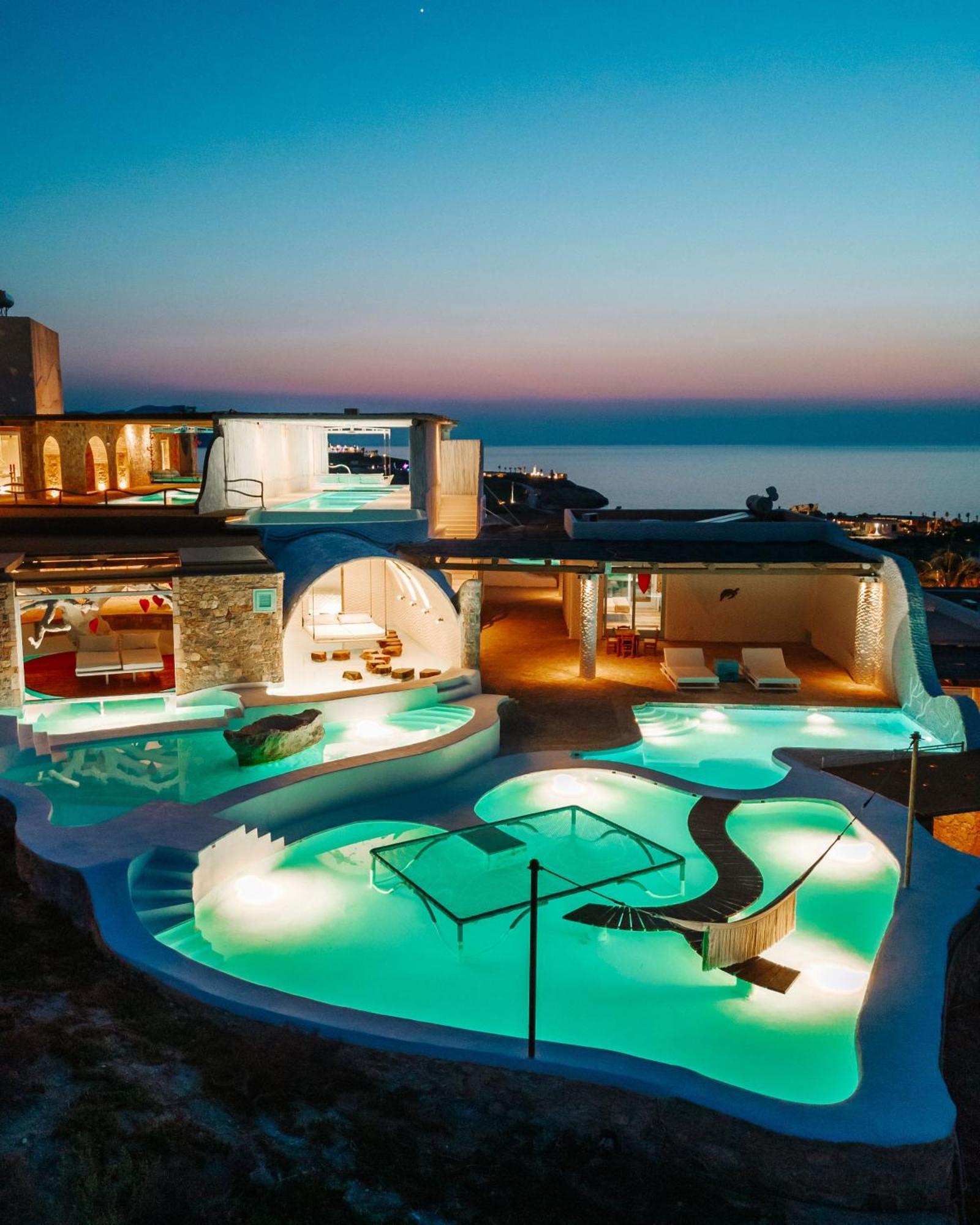 Agalia Luxury Suites Koumpara Exterior foto