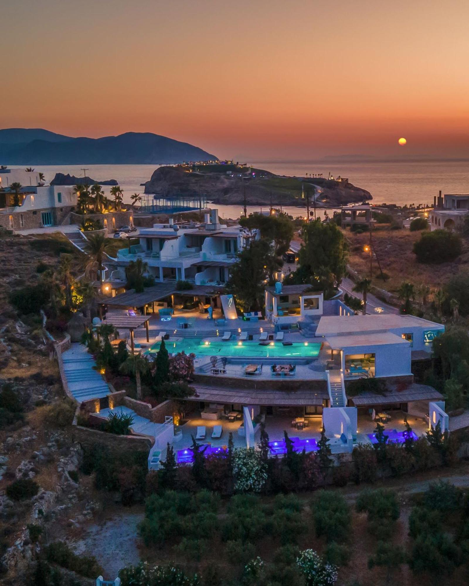 Agalia Luxury Suites Koumpara Exterior foto