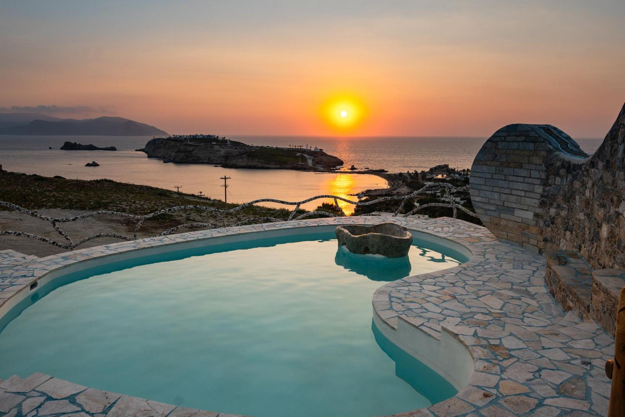 Agalia Luxury Suites Koumpara Exterior foto