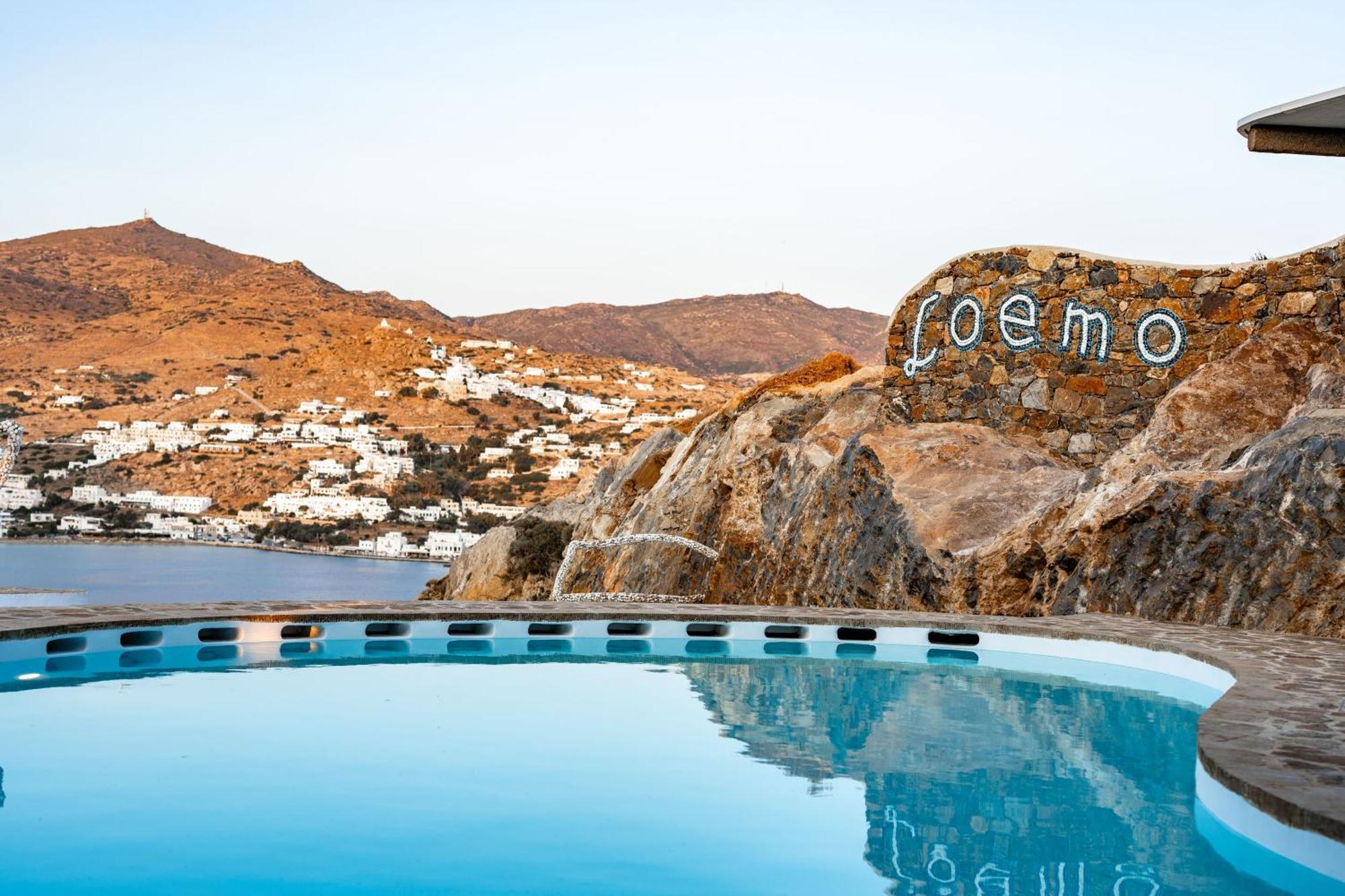 Agalia Luxury Suites Koumpara Exterior foto