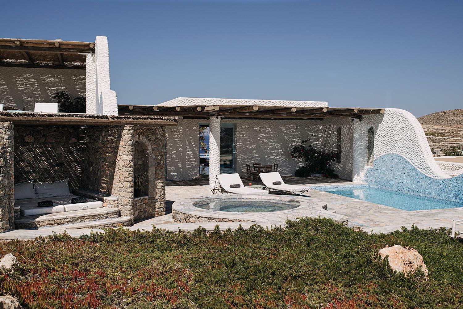 Agalia Luxury Suites Koumpara Zimmer foto