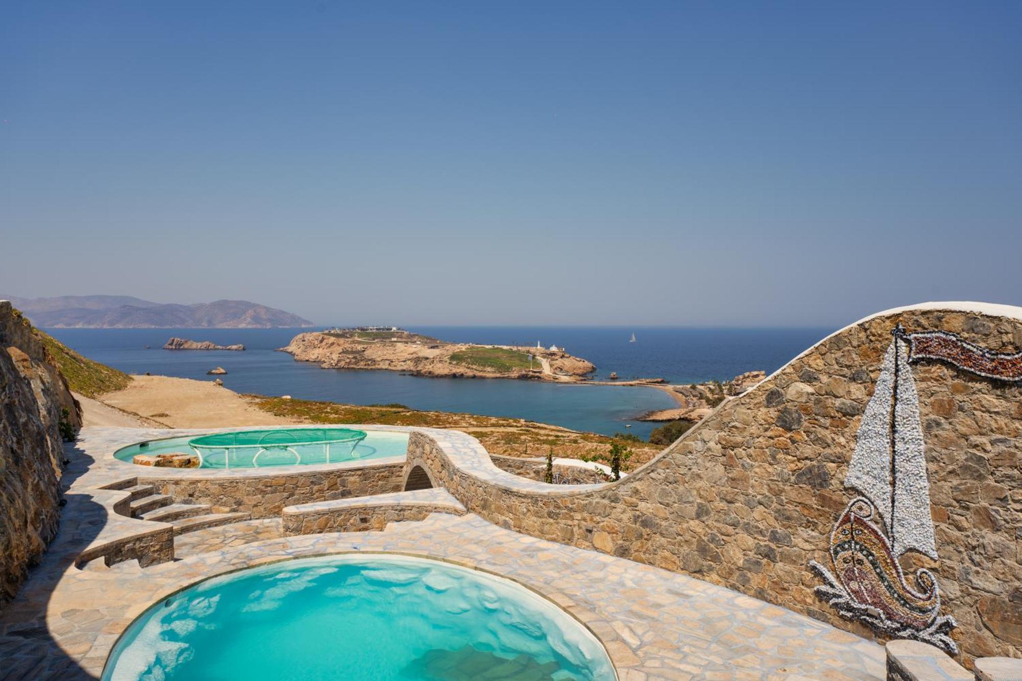 Agalia Luxury Suites Koumpara Exterior foto